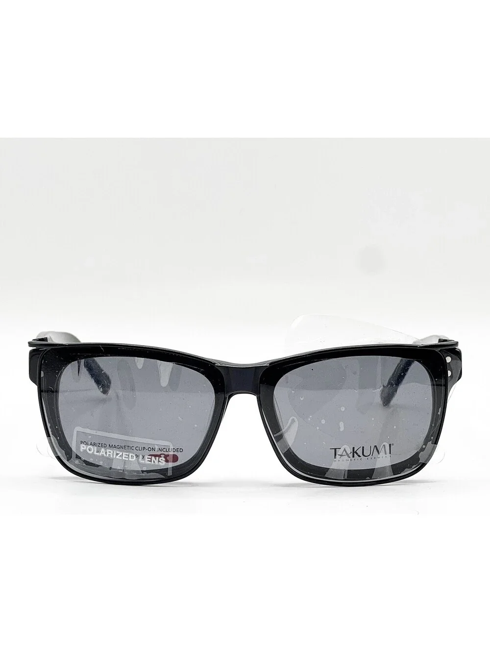 Takumi Tk969 90 Black Authentic Eyeglasses W/ Clip 48-16-135